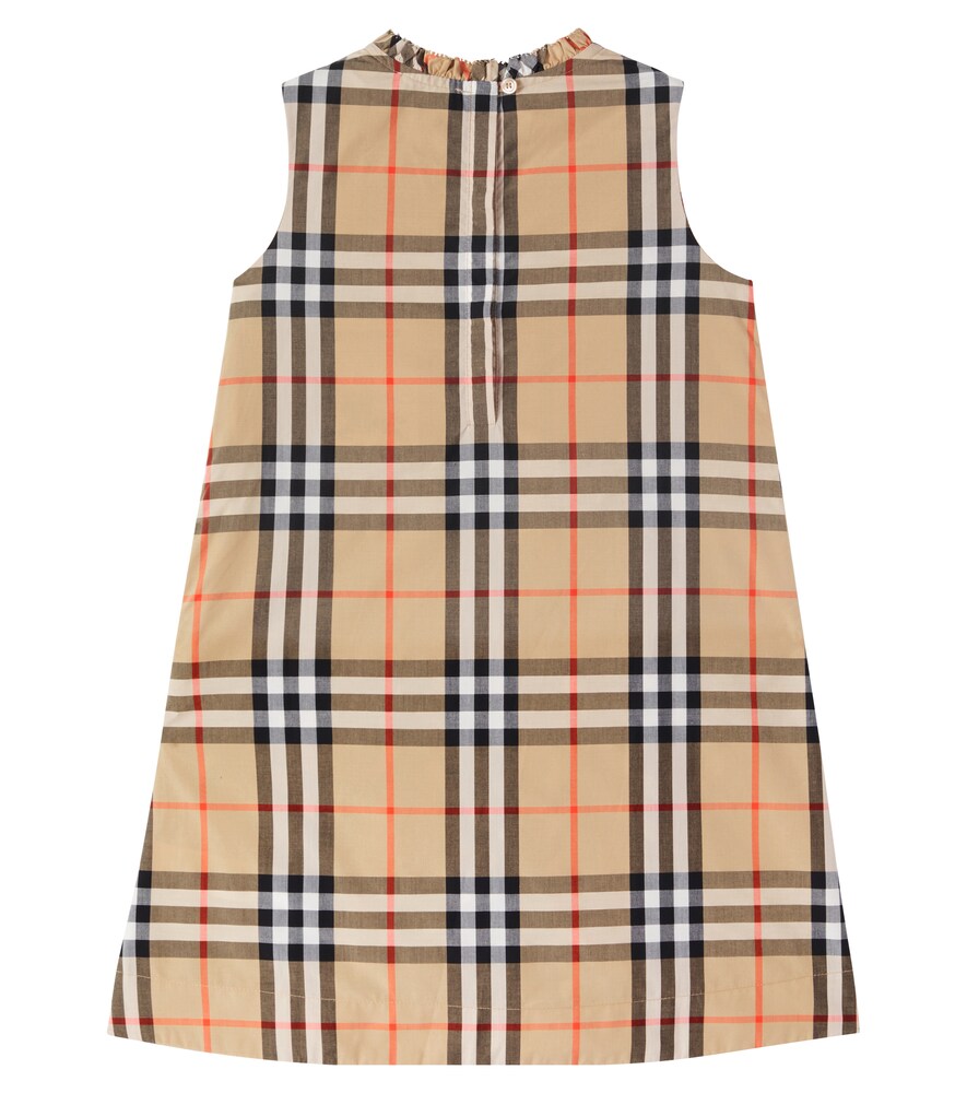  Burberry Kids Burberry Kids Kleid Burberry Check Aus Baumwolle 