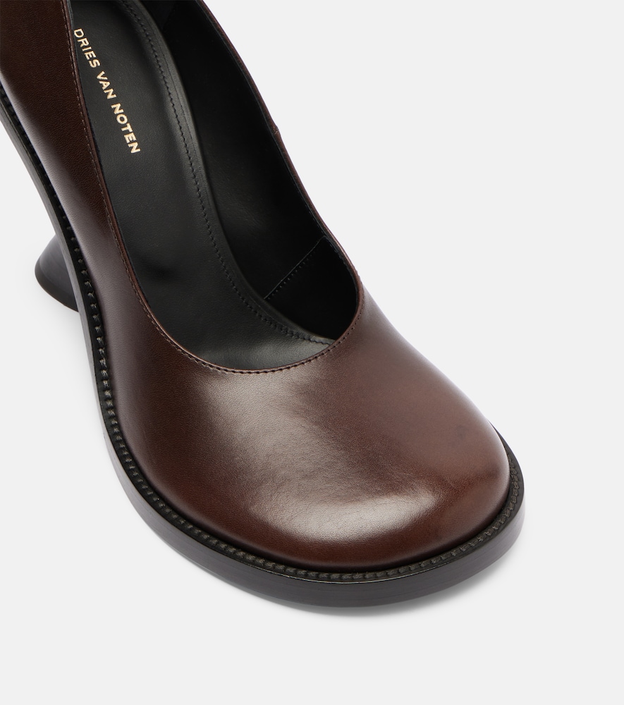  Dries Van Noten Dries Van Noten Pumps 95 In Pelle Con Zeppa 