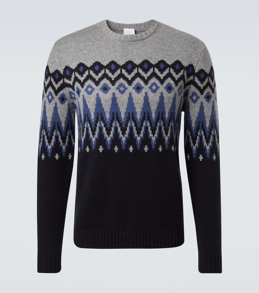 Bogner Ron Fair Isle Cashmere Sweater