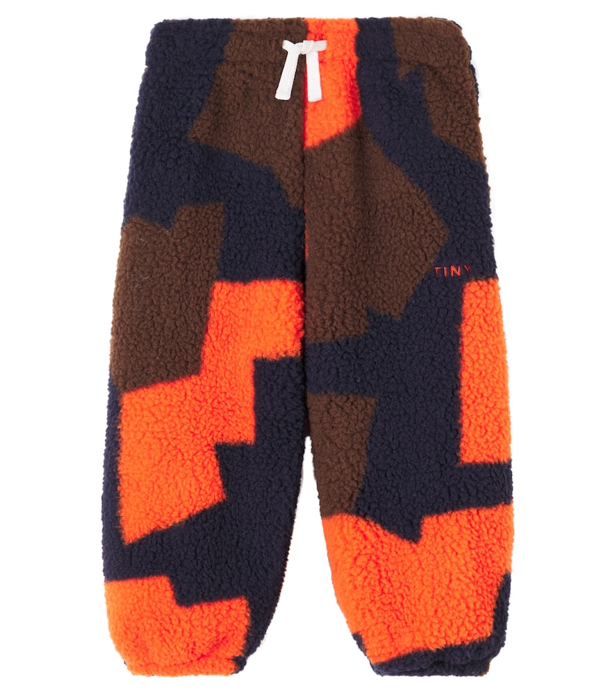 Tinycottons Printed Fleece Sweatpants In Multi