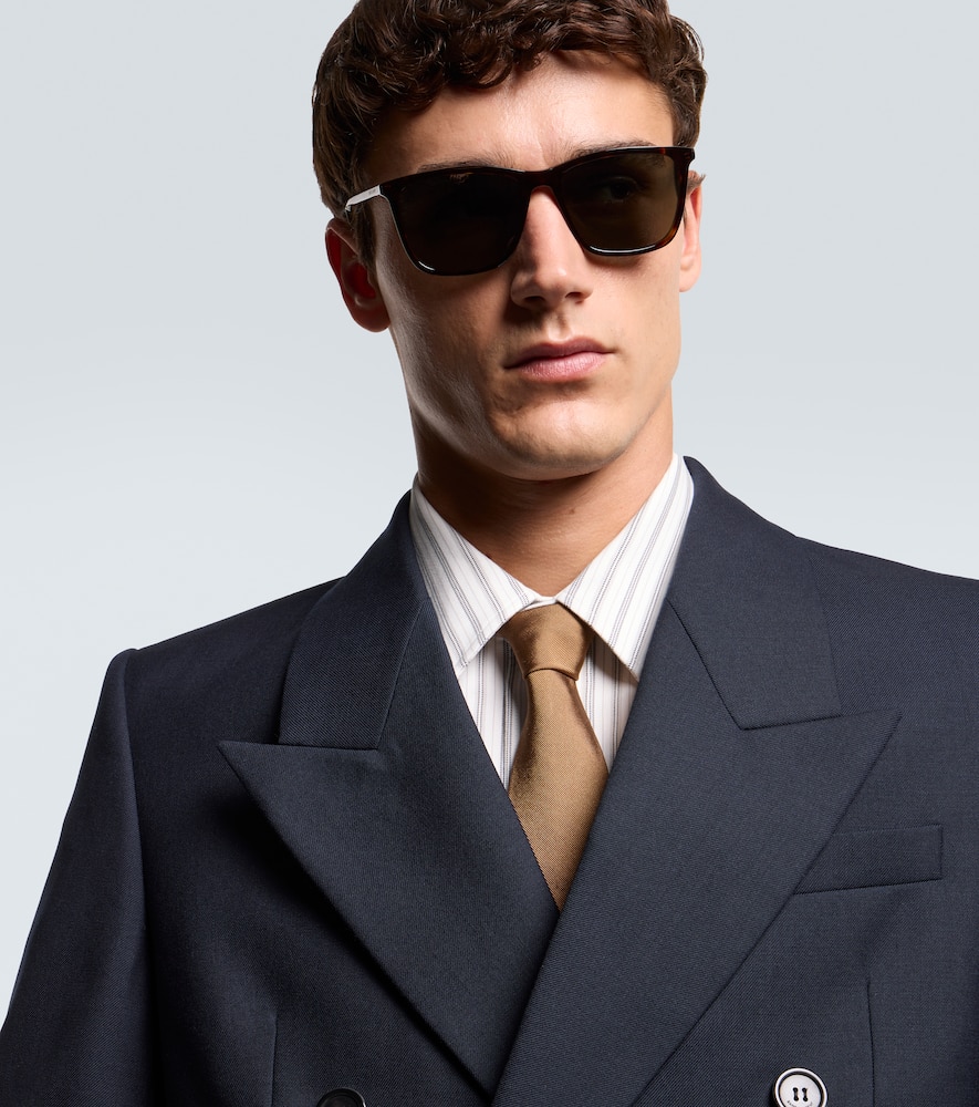 Saint Laurent Sl 851 Square Sunglasses In Brown