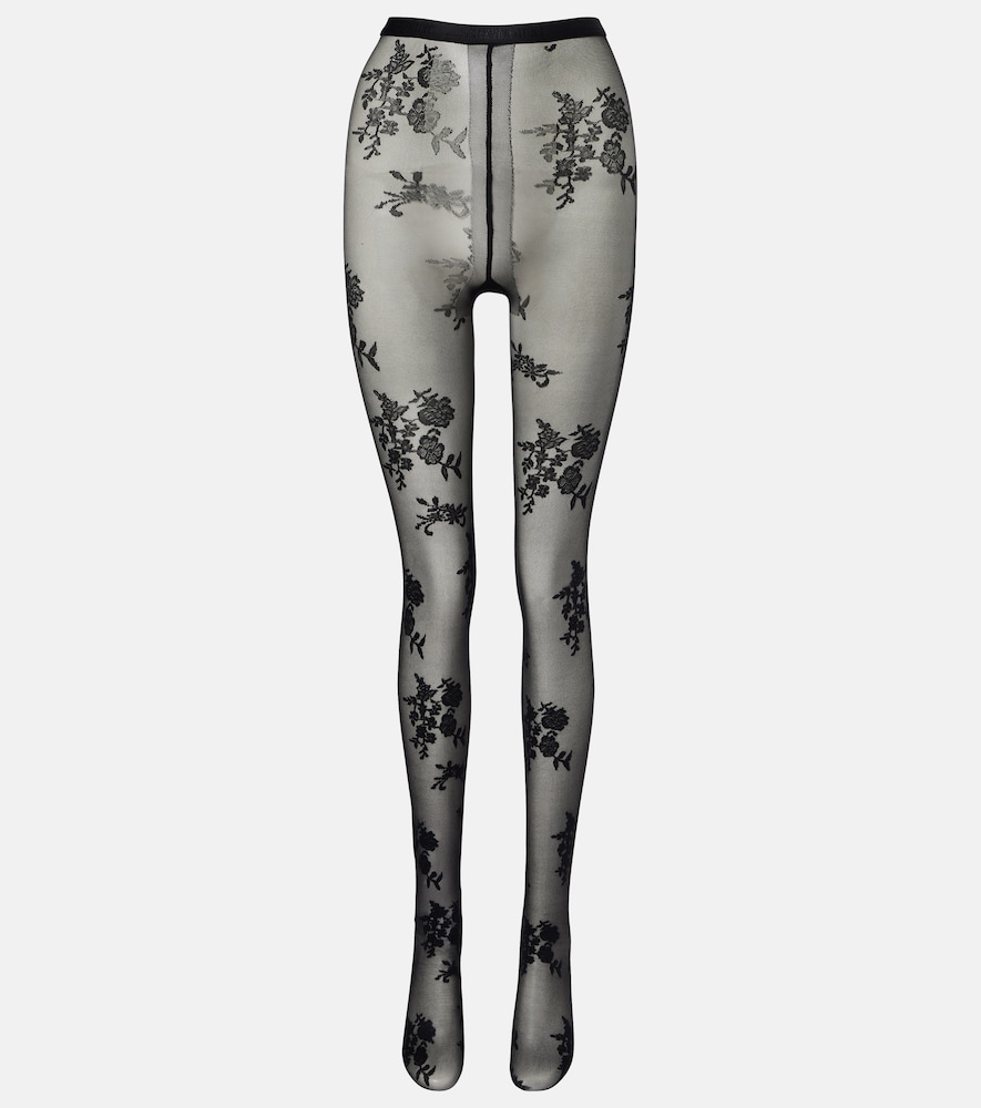 Valentino Floral tights