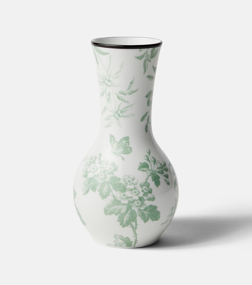 Gucci Blanc Vase Herbarium En Porcelaine Unique - Mytheresa