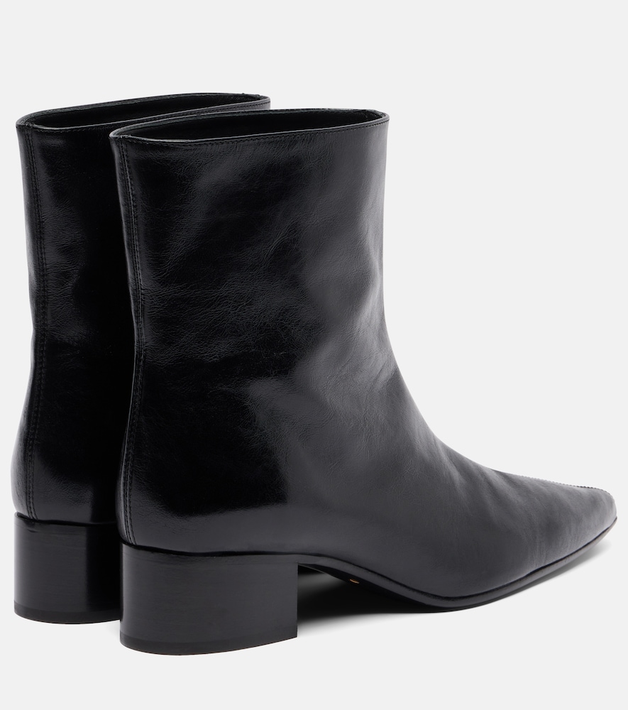 Andee 40 Leather Ankle Boots