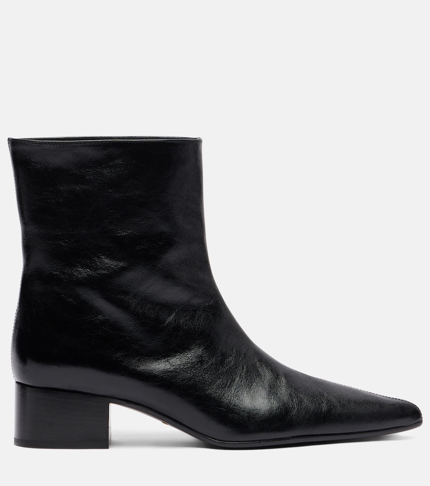 Andee 40 Leather Ankle Boots