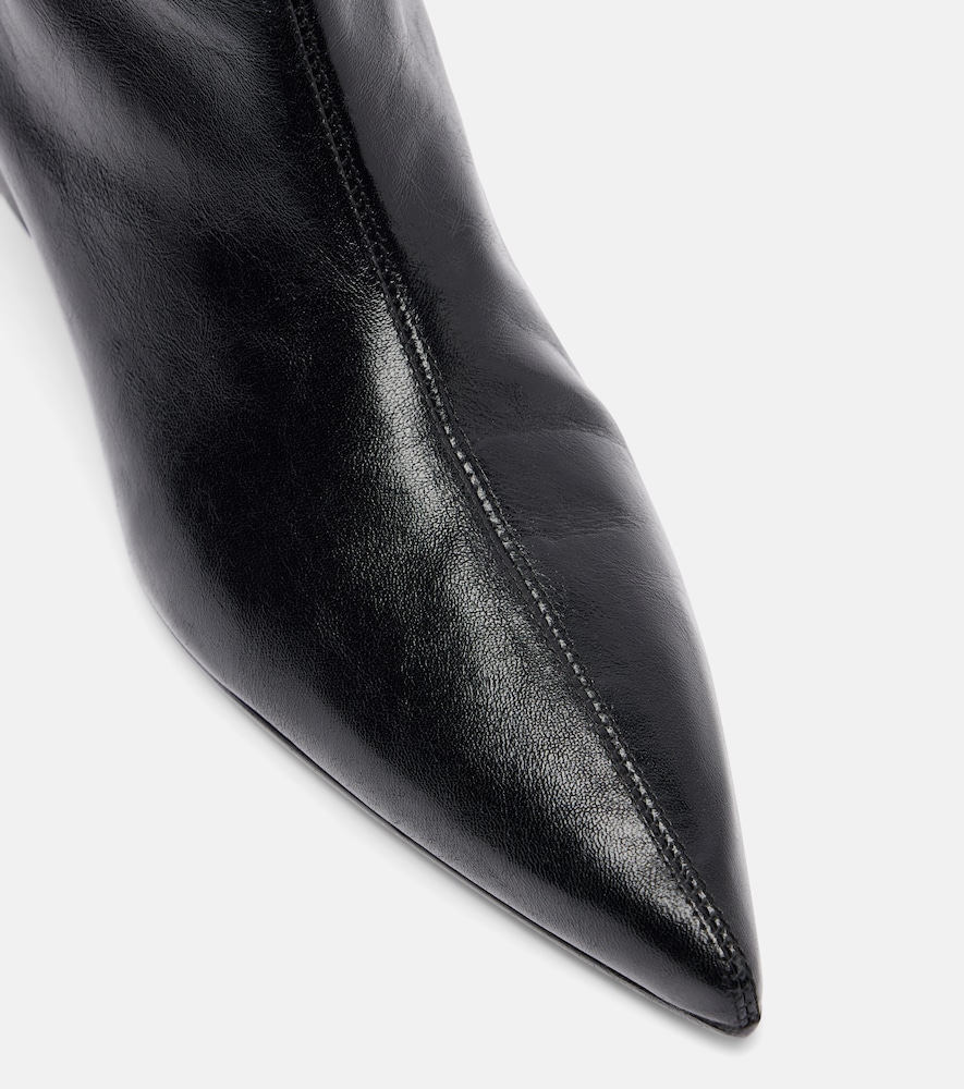 Andee 40 Leather Ankle Boots