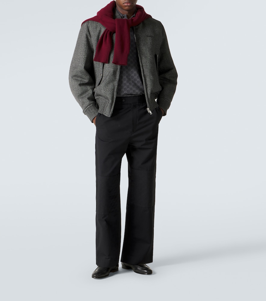  Gucci Gucci Polohemd Gg Aus Baumwoll-piqué 