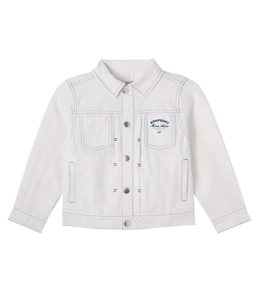 Bonpoint White Leddis Denim Jacket Y Size 10 - Mytheresa