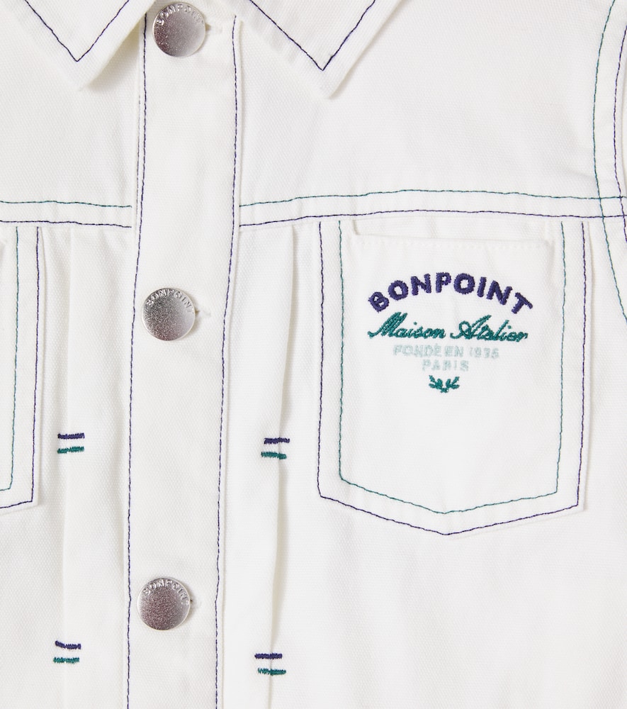  Bonpoint Bonpoint Leddis Denim Jacket 