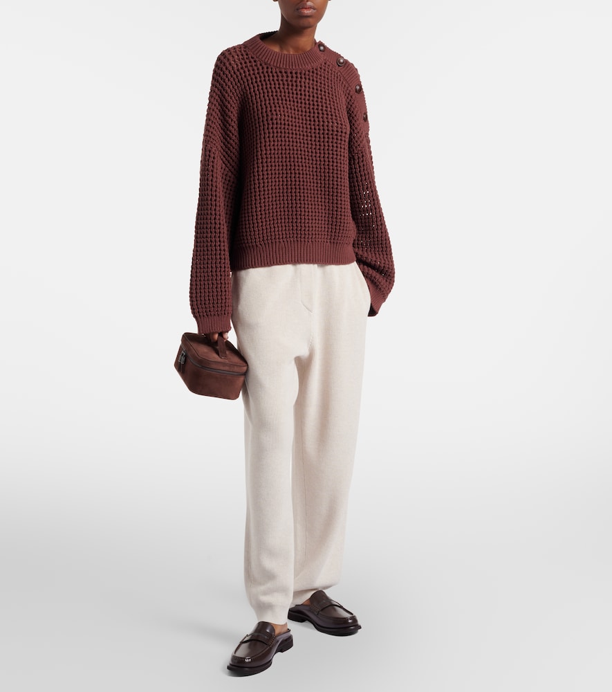 Brunello Cucinelli Cotton jersey sweatpants