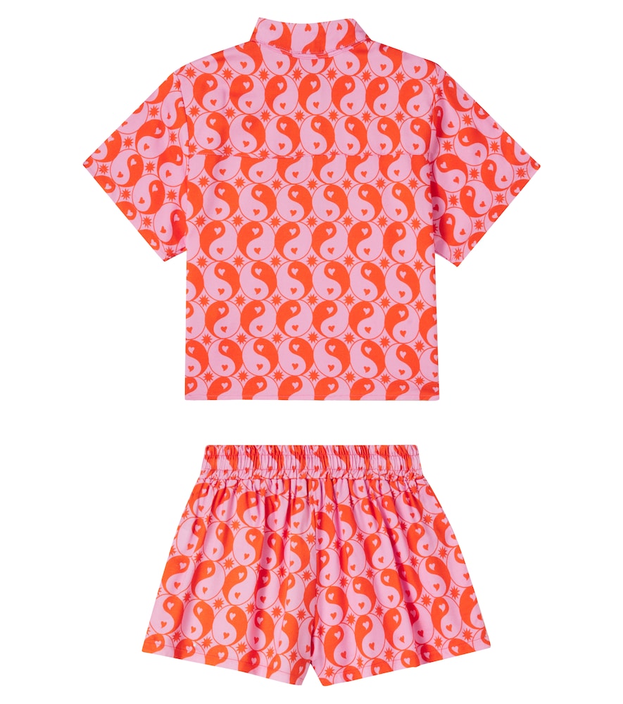  Fabula Fã¡bula Printed Shirt And Shorts Set 