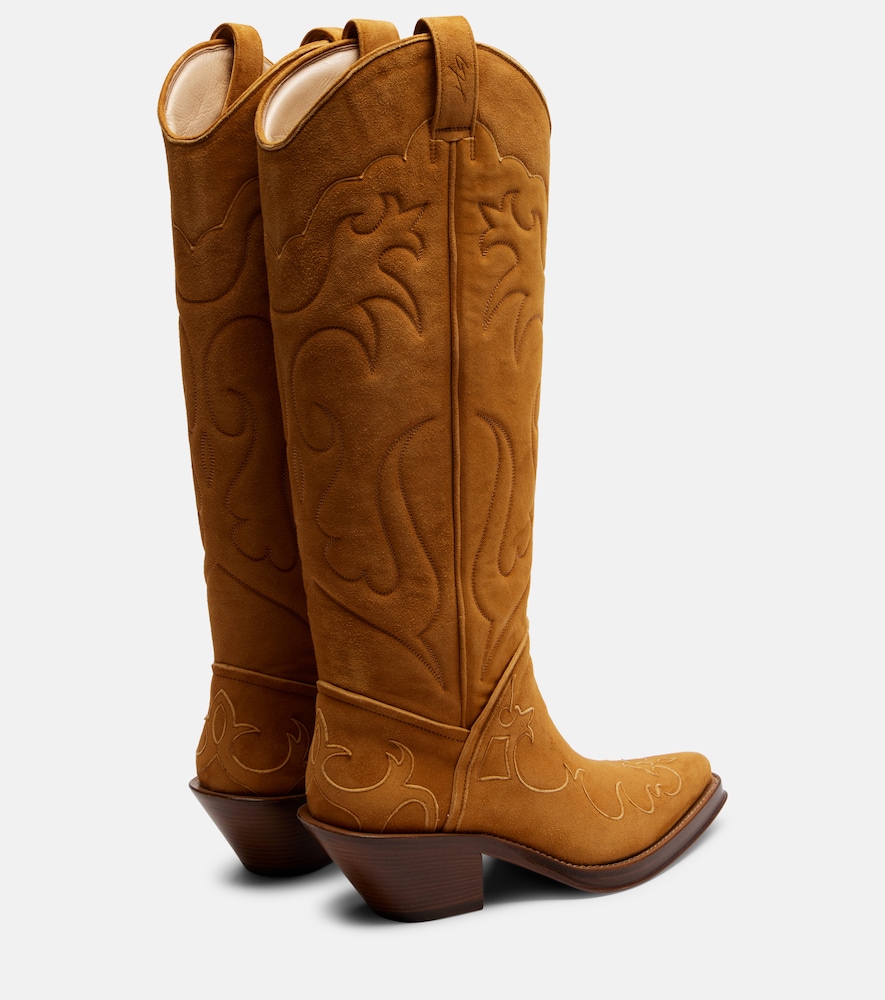  Gabriela Hearst Gabriela Hearst Capitana Suede Cowboy Boots 