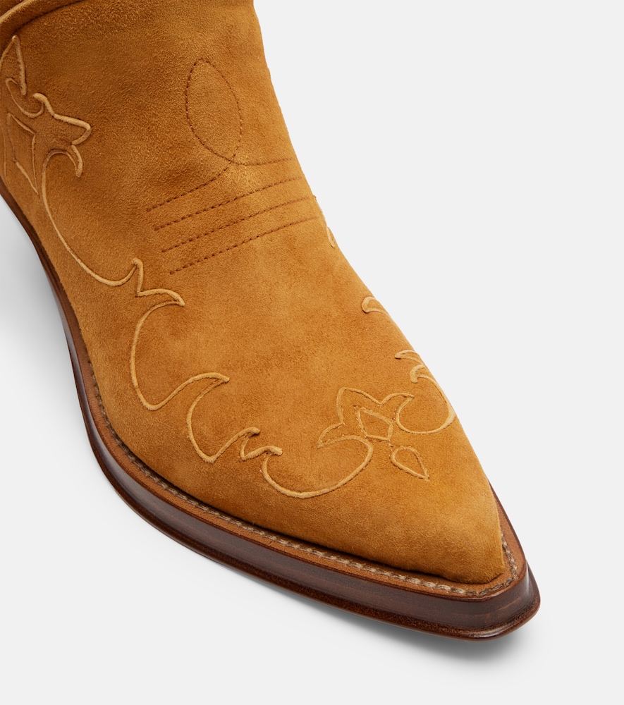  Gabriela Hearst Gabriela Hearst Capitana Suede Cowboy Boots 