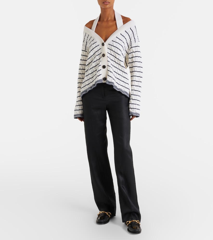  Mcqueen Mcqueen Cardigan Rayé 
