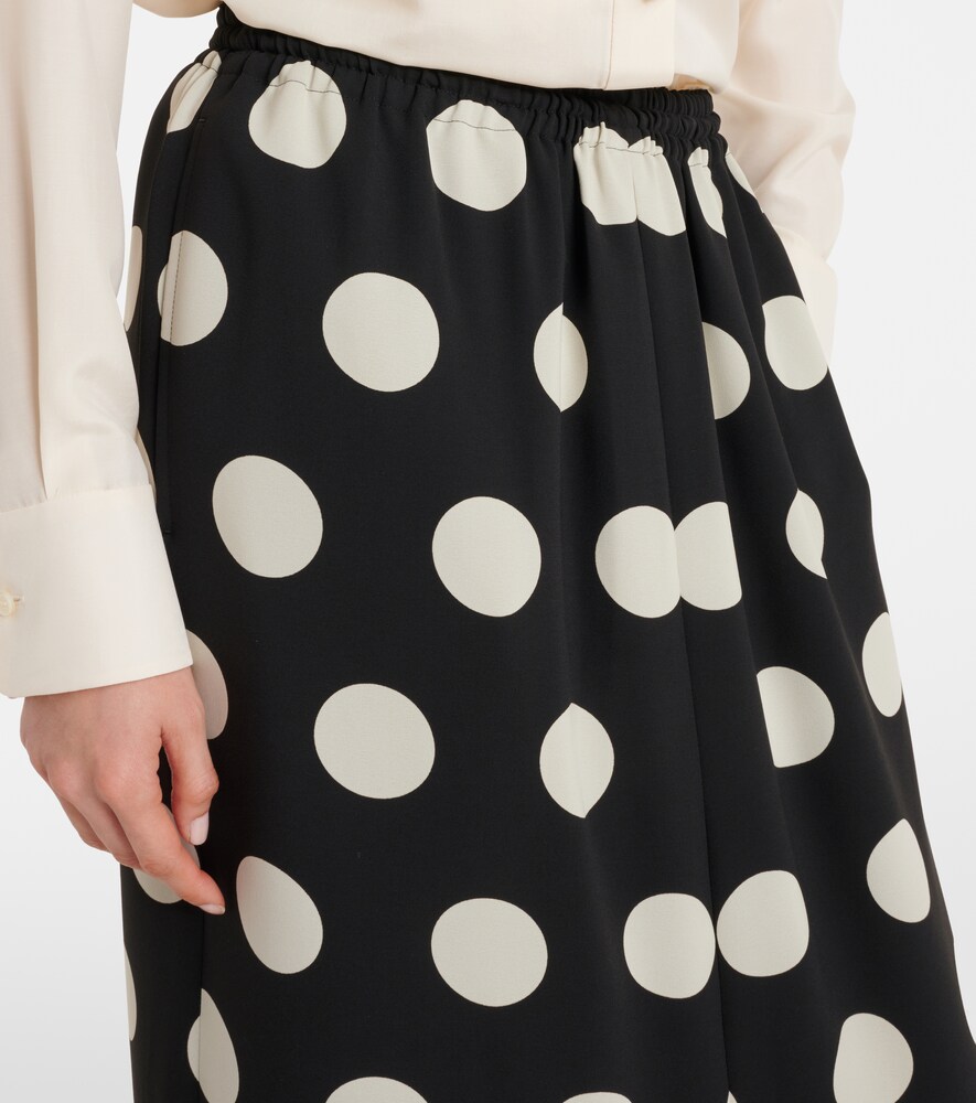  Junya Watanabe Junya Watanabe Polka-dot Wide-leg Pants 