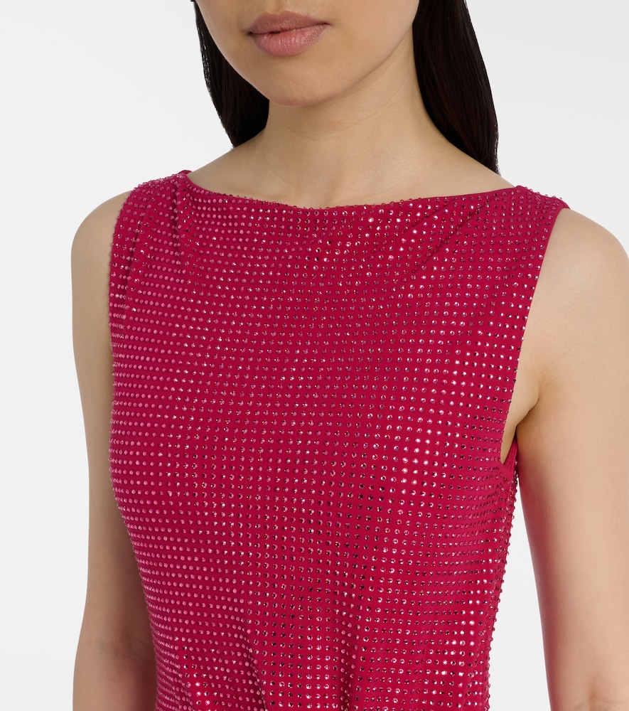  Roland Mouret Roland Mouret Verziertes Maxikleid Mit Blumenapplikationen 