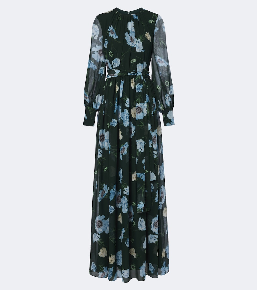 Erdem Floral silk voile gown - Women's Clothing