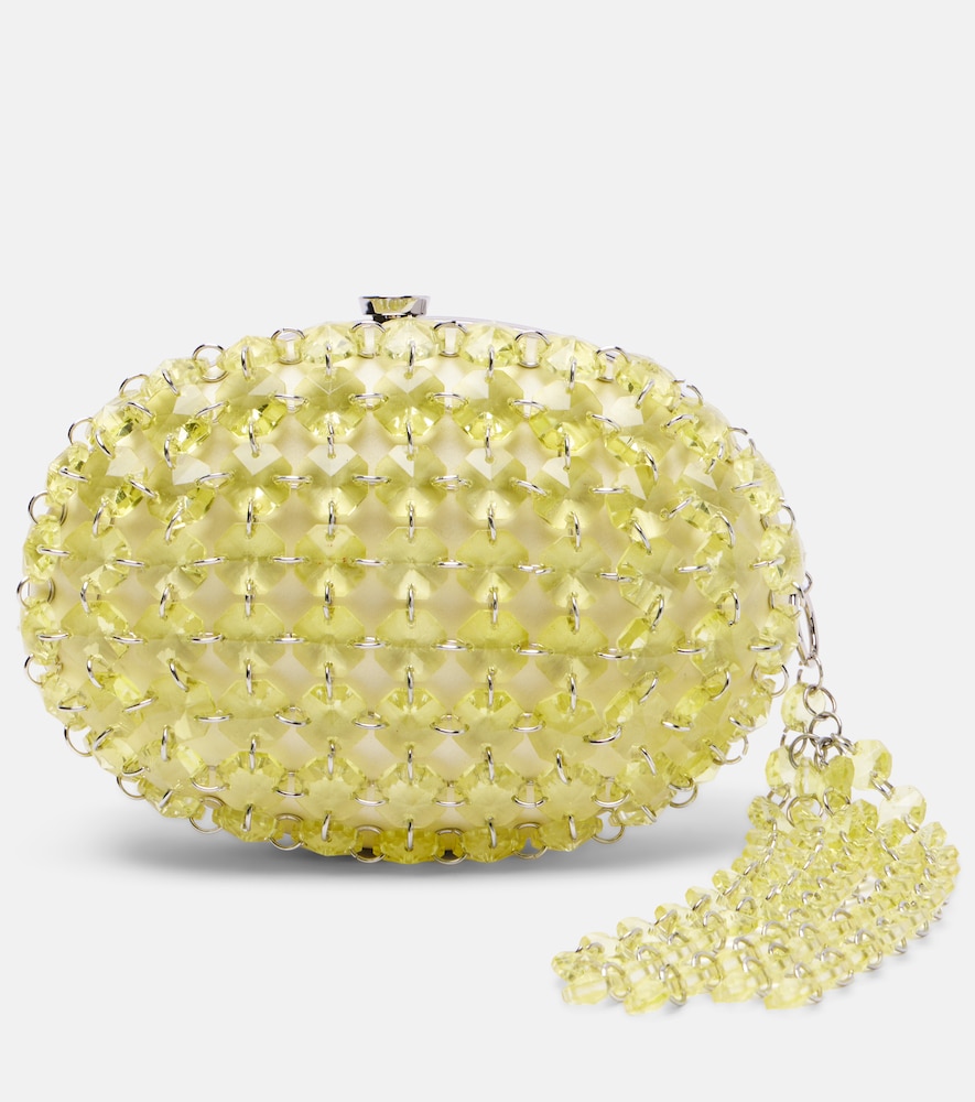 Clutch Oval Small mit Kristallen