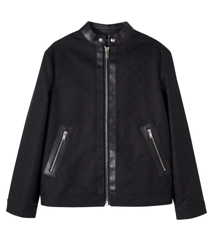 Giacca in jacquard di cotone GG