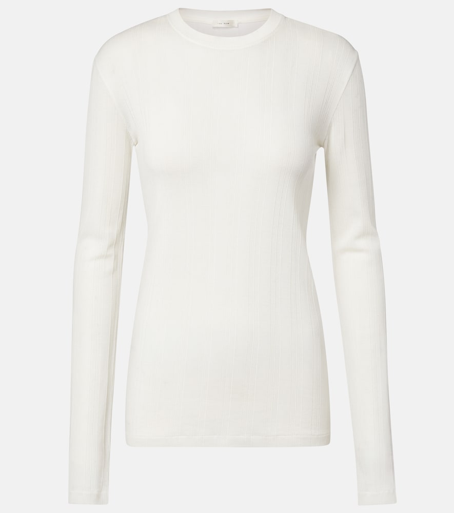 Top Dantea in jersey di cotone