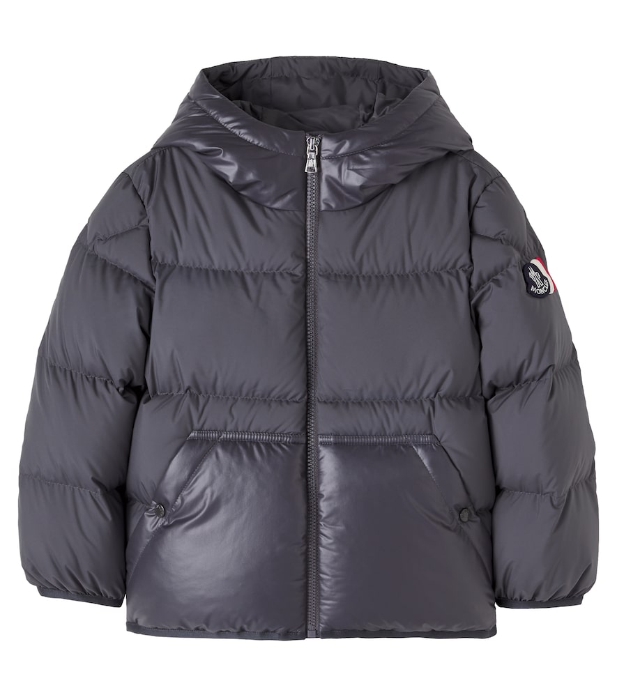 Moncler Enfant Grey Barin Down Jacket Y Size 14 - Mytheresa