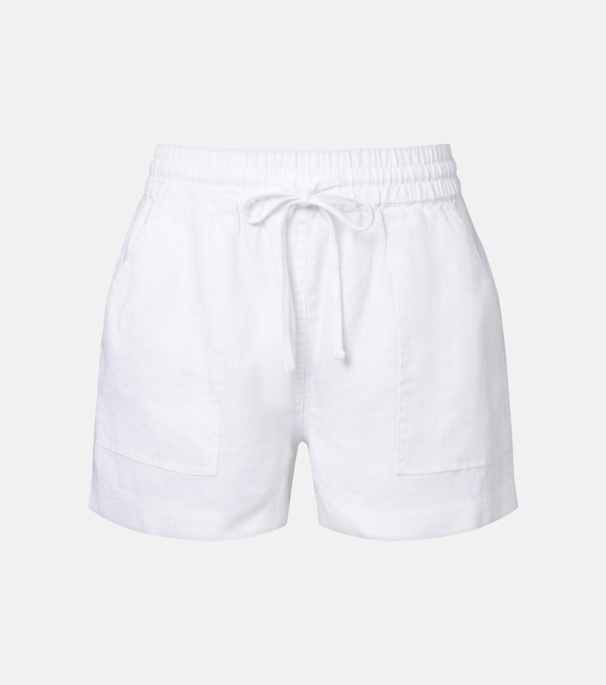 Velvet Sutton linen shorts | Thumbnail 6