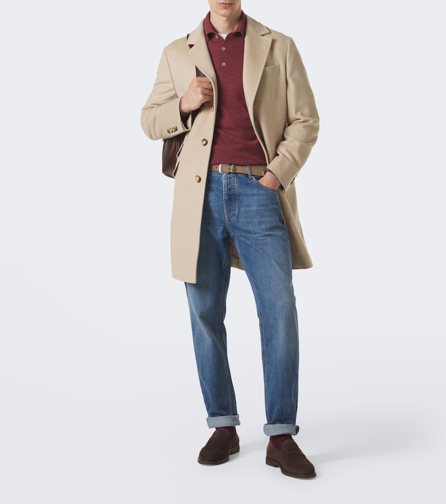 Suede Penny Loafers