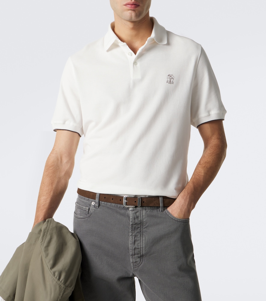Cotton Piqué Polo Shirt