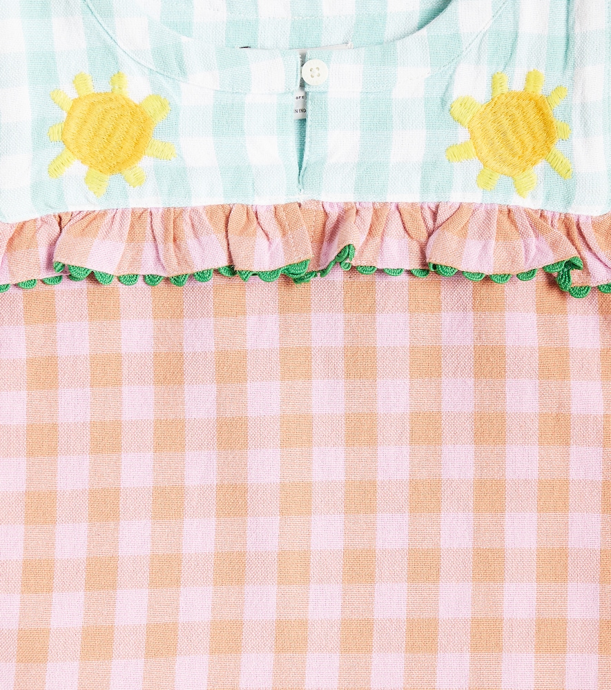  Stella Mccartney Kids Stella Mccartney Kids Besticktes Top Aus Baumwolle 