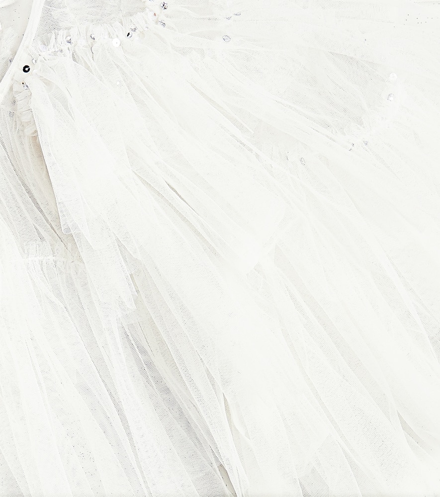 Tutu Du Monde Art Nouveau Tulle Cape In White