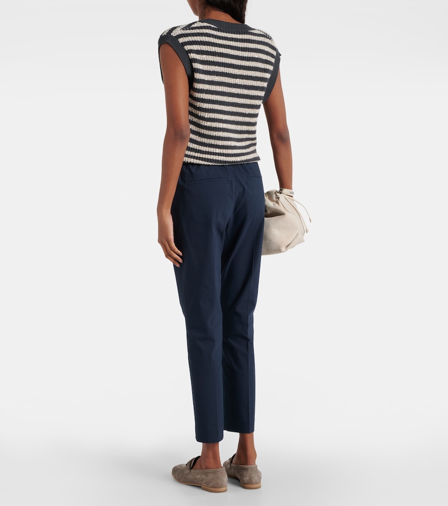  Brunello Cucinelli Brunello Cucinelli Chinohose Aus Twill 
