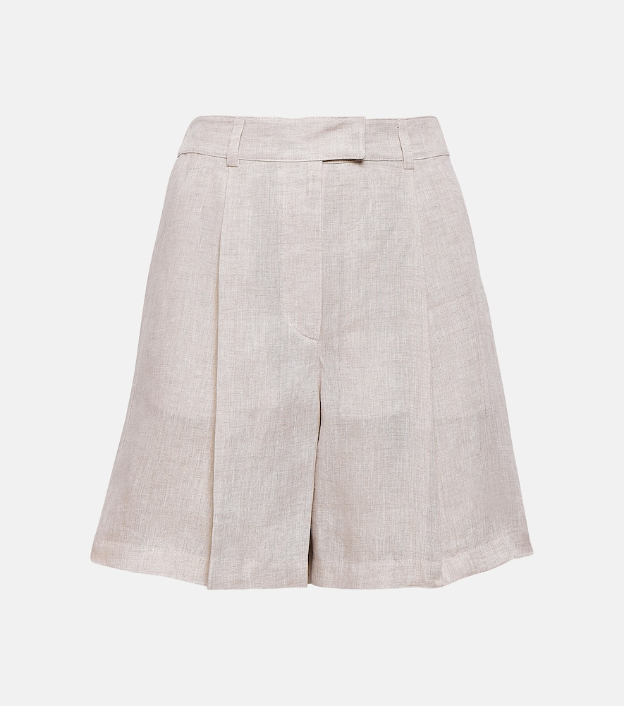 Linen shorts