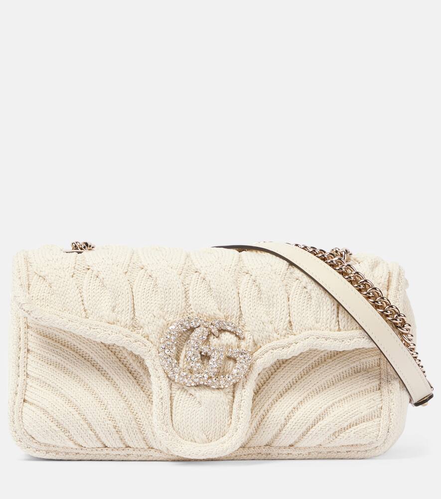 Gucci GG Marmont Small knitted shoulder bag