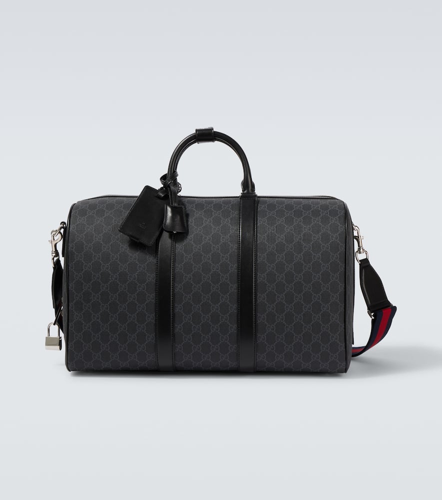 GG Supreme canvas duffel bag