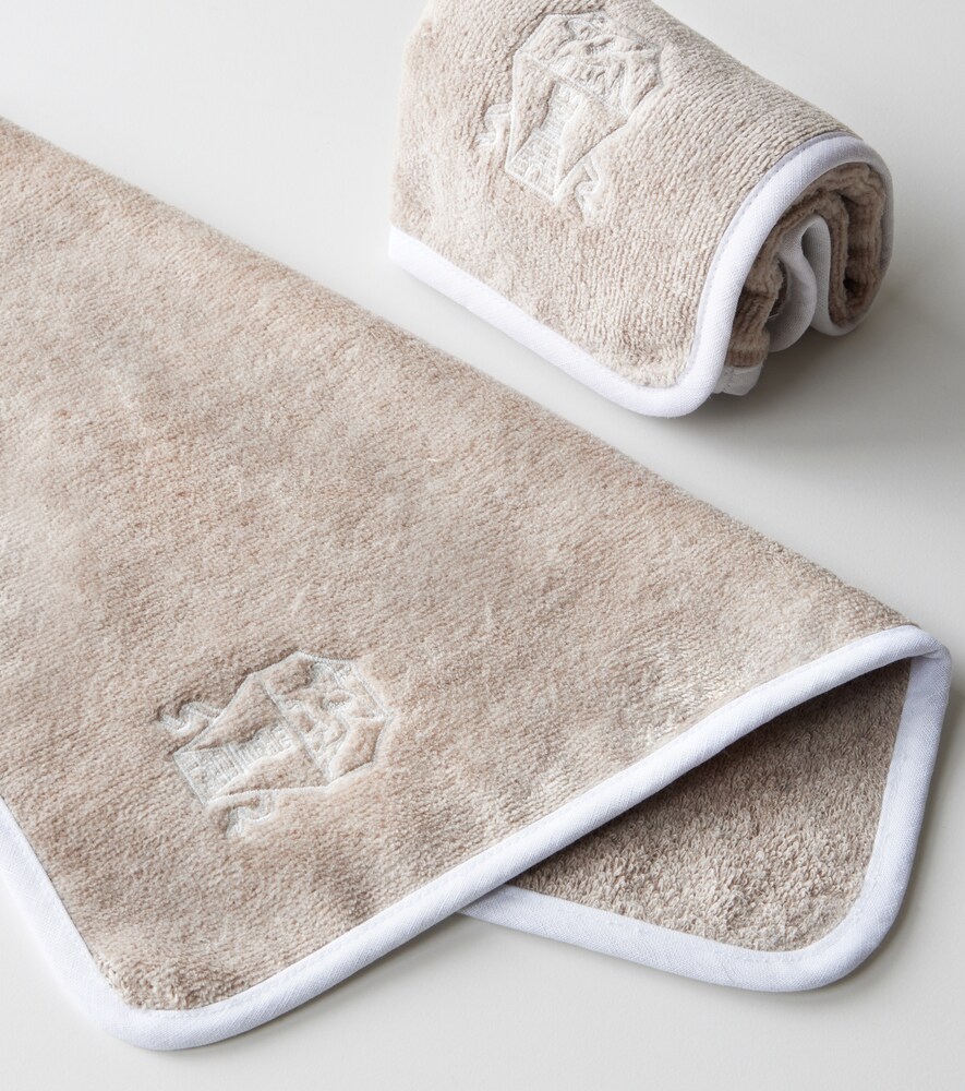 Brunello Cucinelli Brunello Cucinelli Set Aus Zwei Gästehandtüchern 