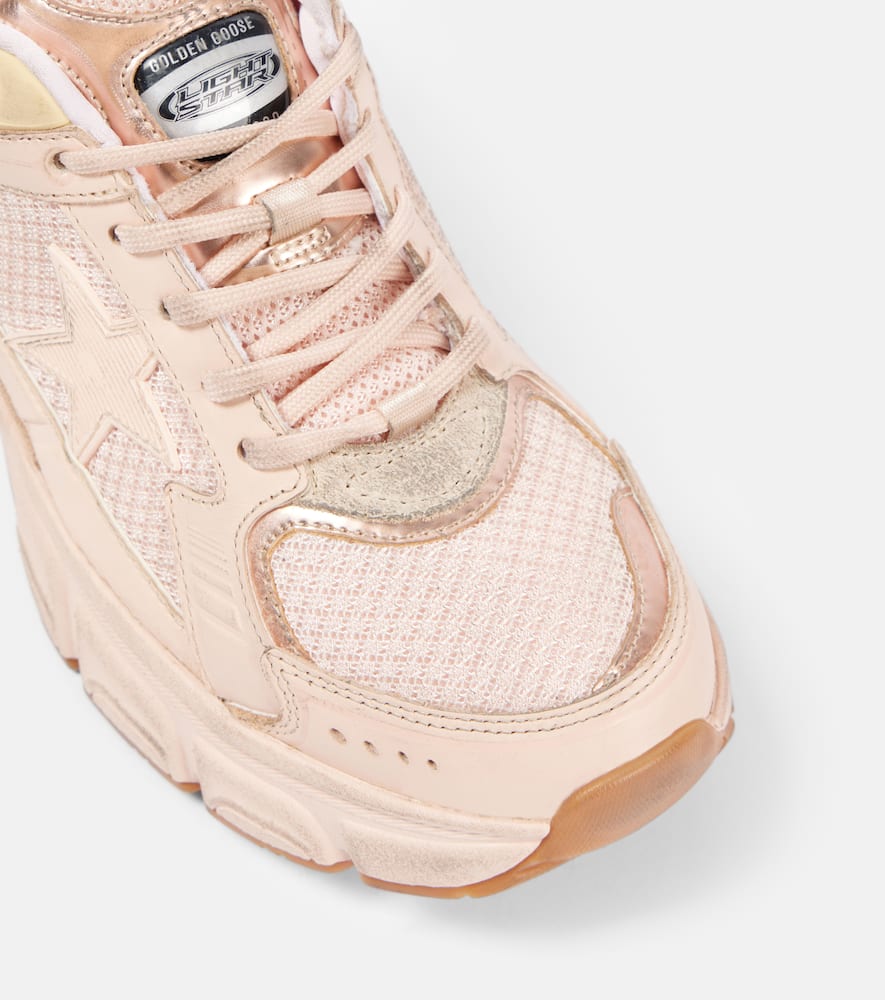 【送料&関税込】Golden Goose Lightstar Sneakers In Rose-pink Golden Goose Lightstar Sneakers In Rose-pink Leather And