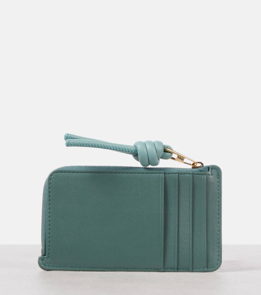 Loewe Knot leather card case