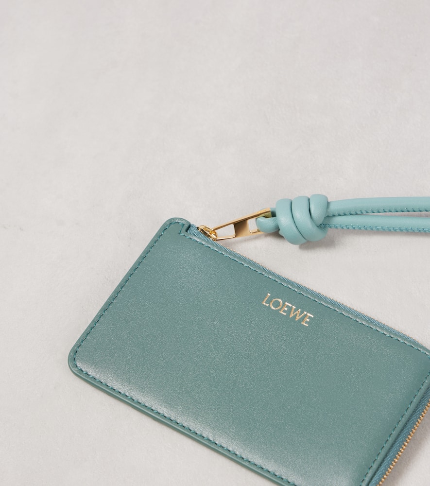 Loewe Knot leather card case