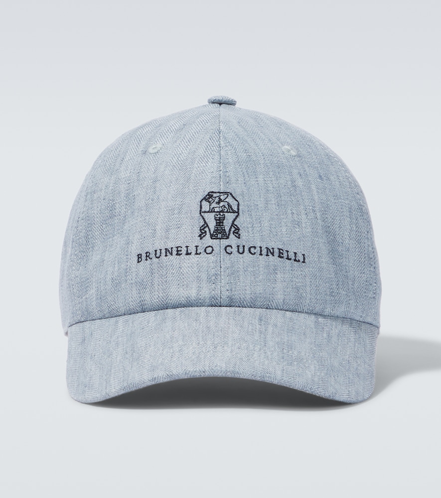 Brunello Cucinelli Casquette en lin logo 315 €