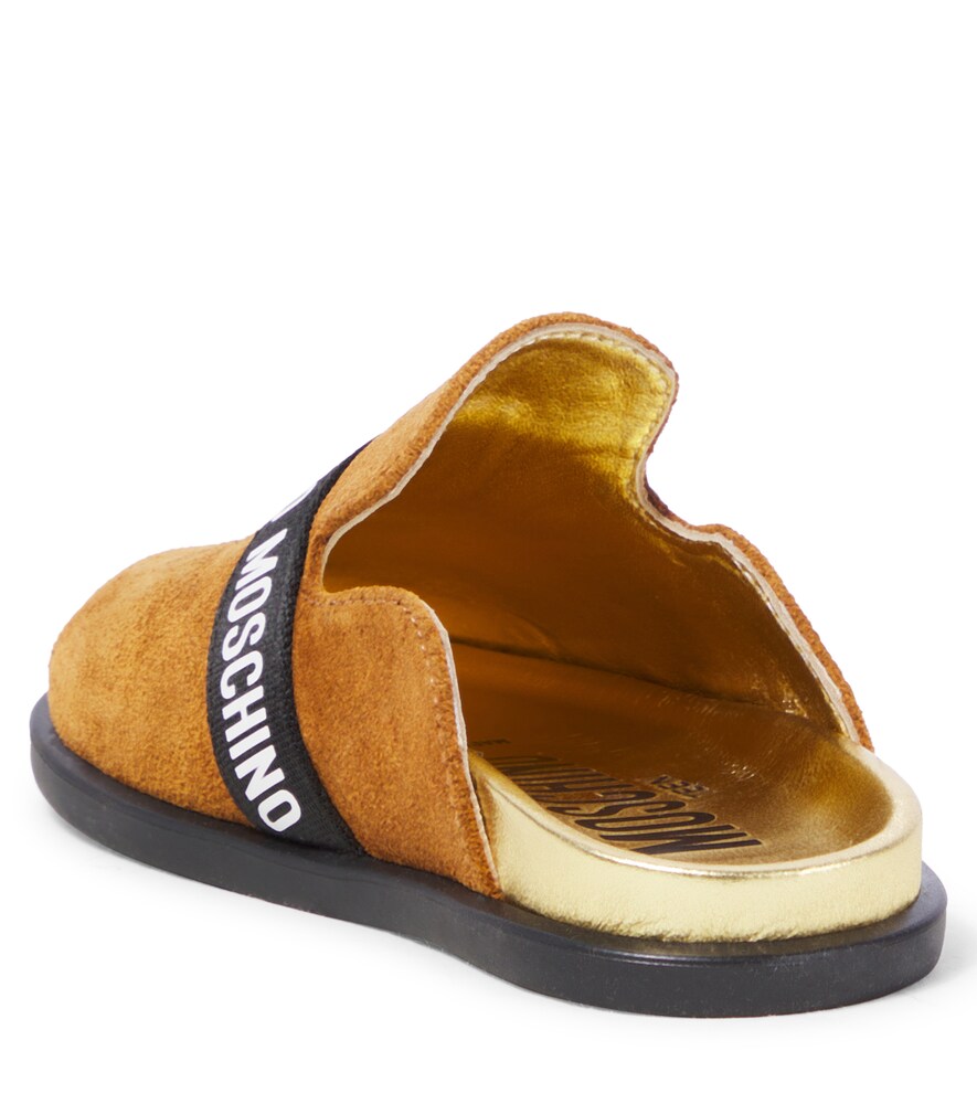  Moschino Kids Moschino Kids Slippers Aus Leder 