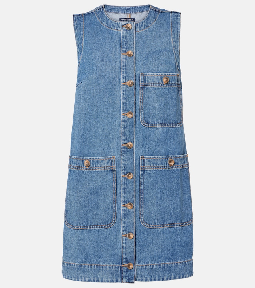 Oakley denim minidress