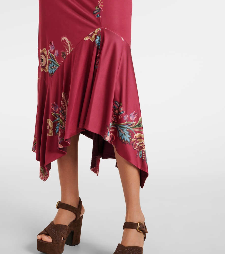  Etro Etro Bedrucktes Midikleid 