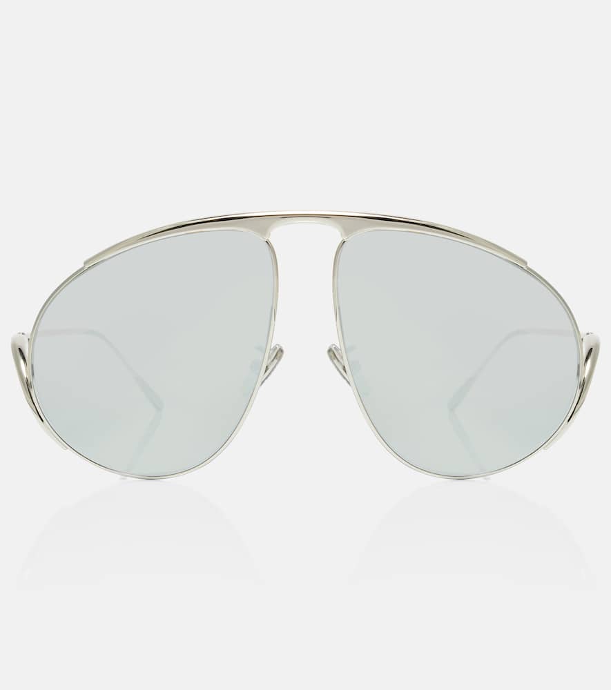 Signature oversized aviator sunglasses