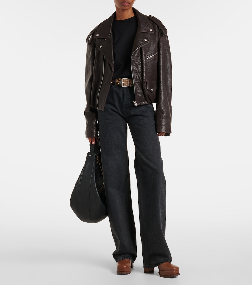 Harlem 70 Leather Platform Ankle Boots