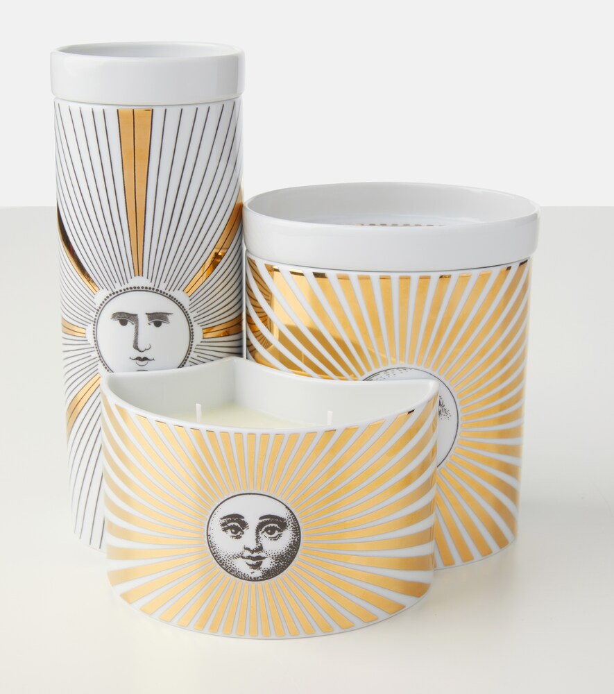  Fornasetti Fornasetti Nel Mentre Set Of 3 Scented Candles 