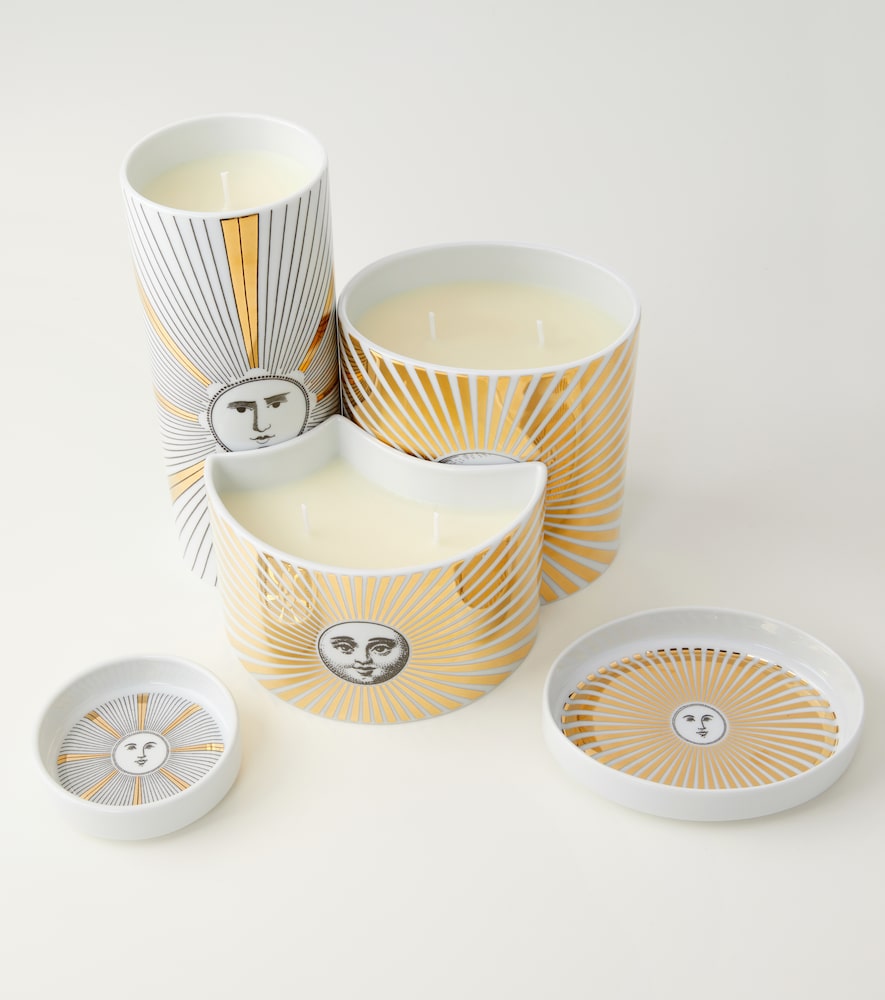  Fornasetti Fornasetti Nel Mentre Set Of 3 Scented Candles 