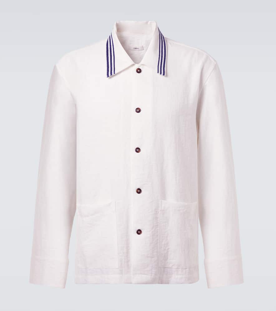 Embroidered overshirt