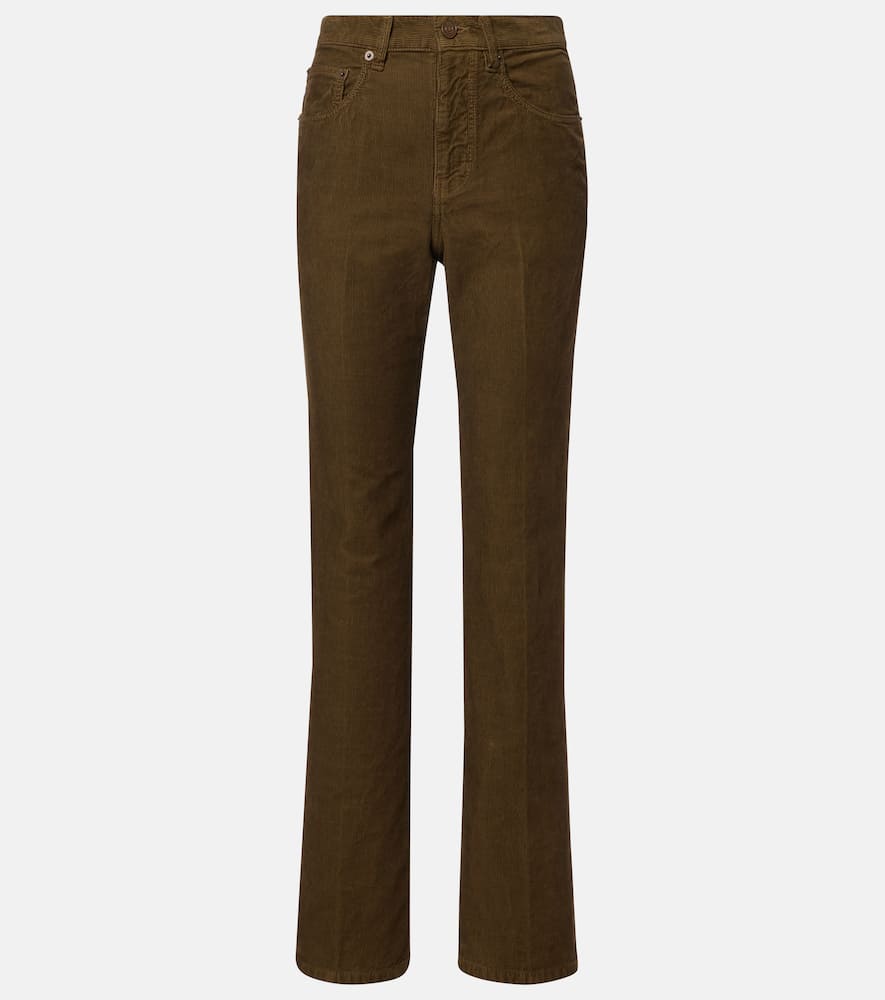 Clyde cotton corduroy wide-leg pants