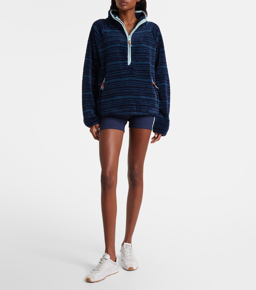  The Upside The Upside Harlow Fleece Half-zip Sweatshirt 