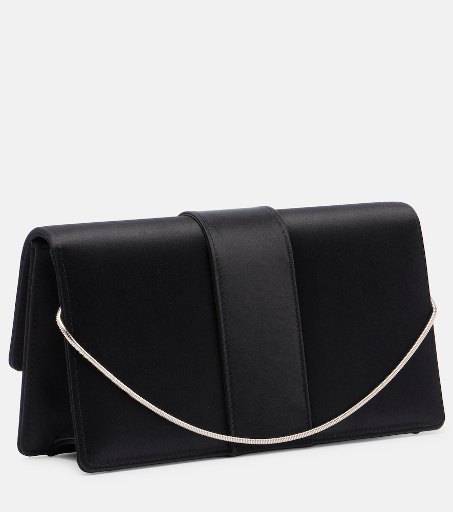 Manolo Blahnik Manolo Blahnik Clutch Maycapjou Aus Satin 